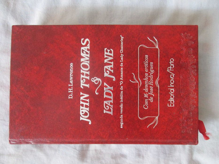 John Thomas & Lady Jane, de  D.H Lawrence, com desenhos eróticos