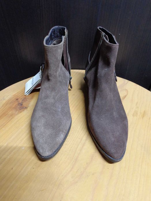 Botins Camurça Castanhos