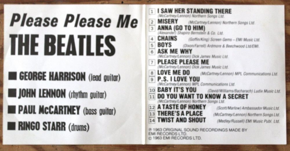 CD The Beatles - Please Please Me (mono)