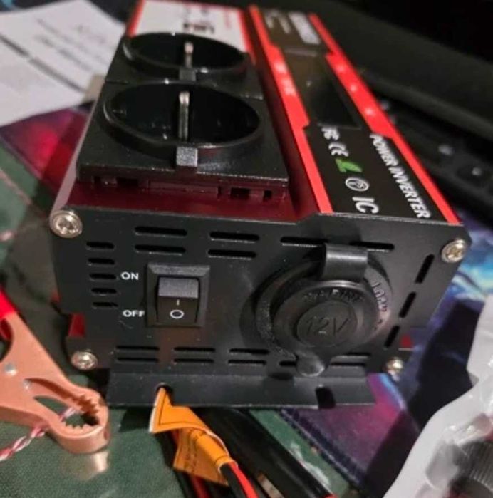 Преобразователь напряжения, инвертор, умножитель питания на 1500 Вт