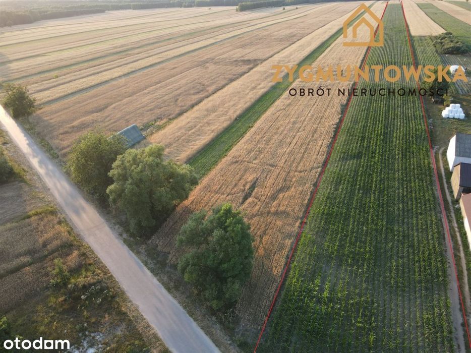 Działka na terenach zabudowy zagrodowej