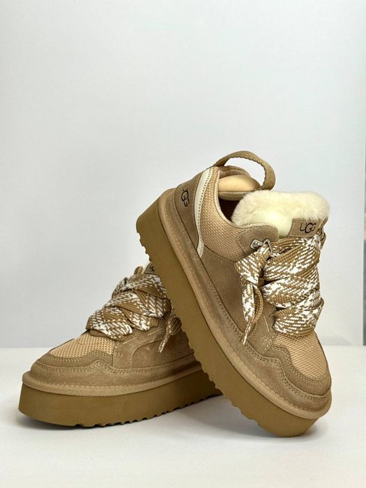 Уггі UGG Lowmel Sneaker Platform premium | Угги натуральные жіночі