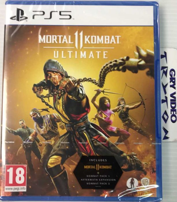 Mortal Kombat 11 Ultimate PL PS5 Nowa / Poznań / Zamiana/ Sprzedaż