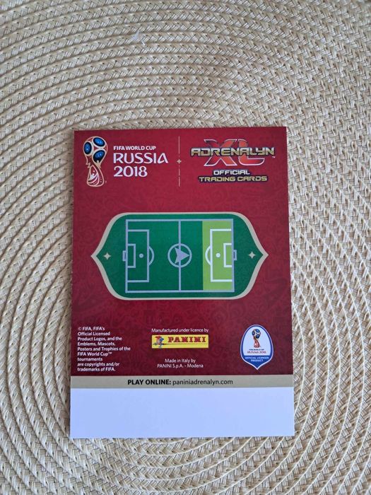 Karta limitowa Cristiano Ronaldo XXL Panini RUSSIA 2018
