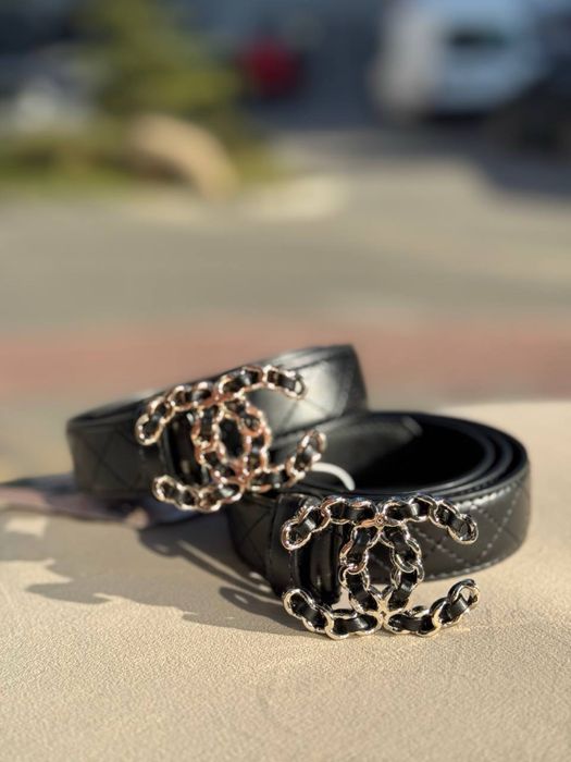 Ремінь chanel тільки в сріблі без коробки
