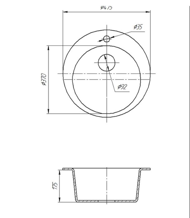 Кухонна мийка Galati Eva (Bezhvy 401)