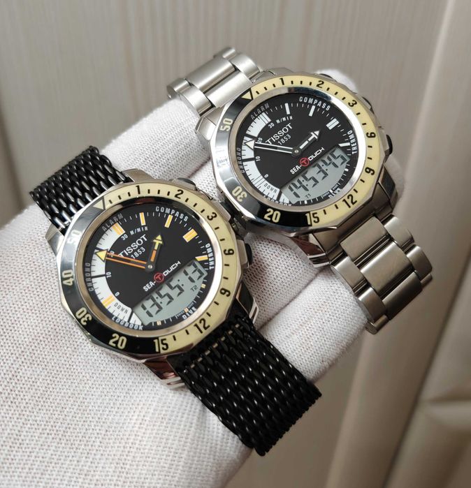 Чоловічий годинник часы Tissot Sea-Touch T026.420.17 Compass Chrono