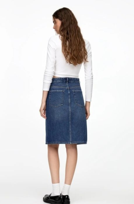 Джинсова спідниця Pull & Bear