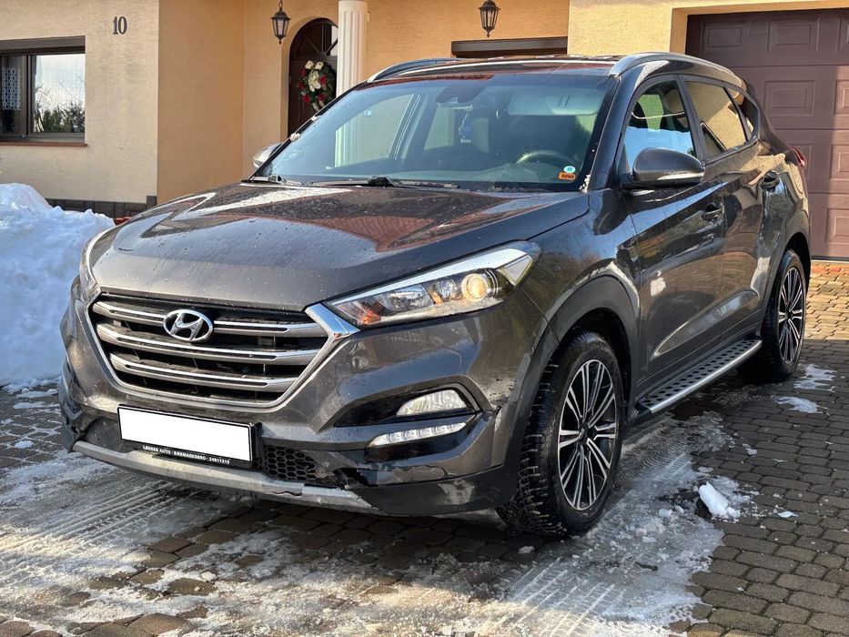 Hyundai Tucson 1,7 CRDI 140KM Automat Navi Klimatronic Alufelgi Grane fotele