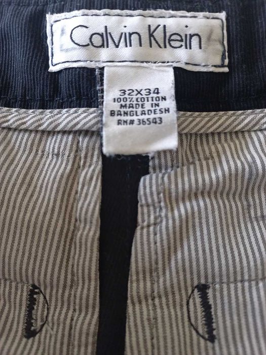 Calças Chino Azul Marinho 32X34 (42) Calvin Klein
