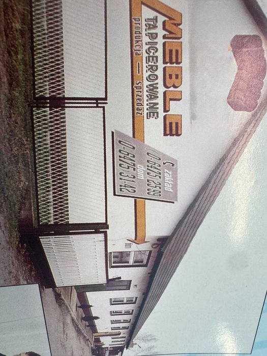 Działający zakład tapicersko-stolarski 1000m2 do wynajęcia SYCÓW