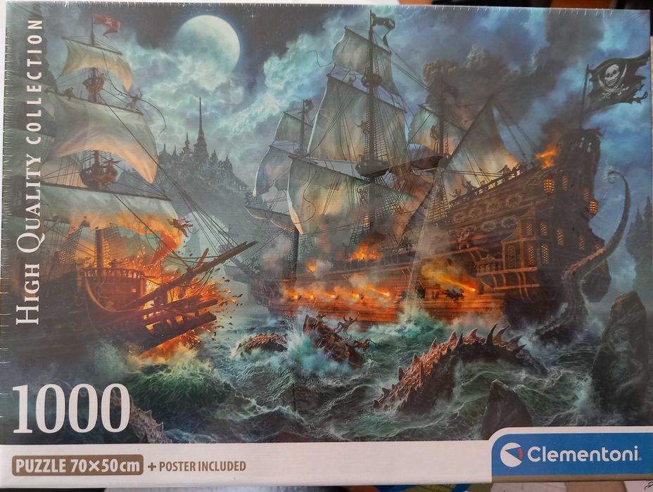 Puzzle 1000 peças Clementoni - novo