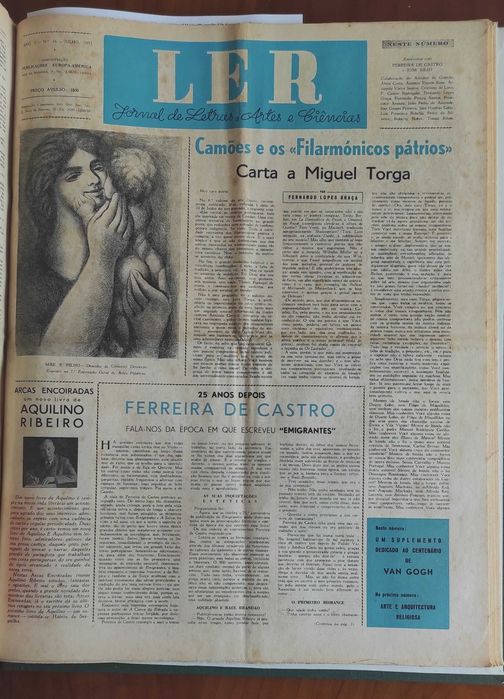 Ler. Jornal de Letras, Artes e Ciências