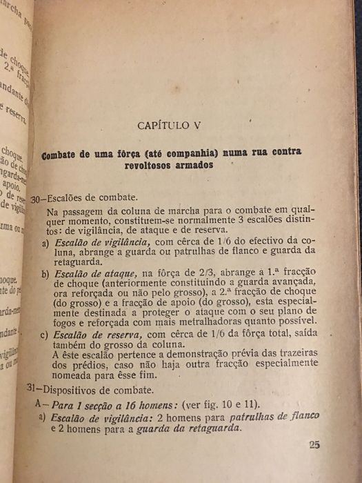 Corpos do Exército/ Guerra de Ruas/ Acção Psicológica