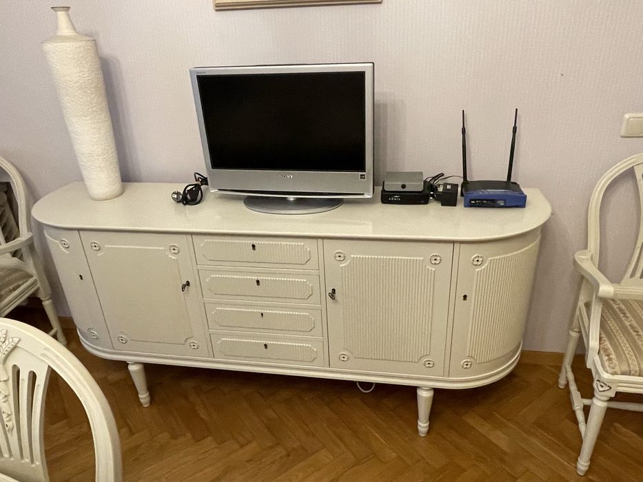 Комплект.Мебель гостиная стол,кресло стул диван сервант комод кресло