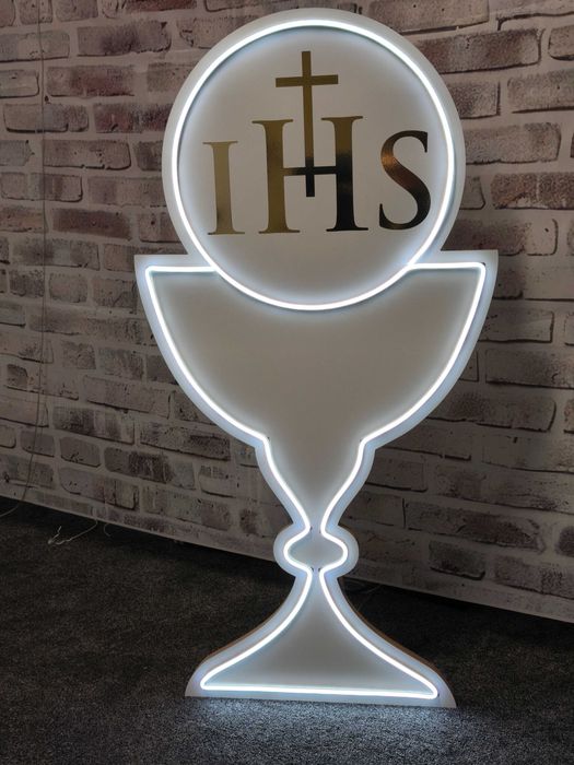 Hostia led podświetlana , neon