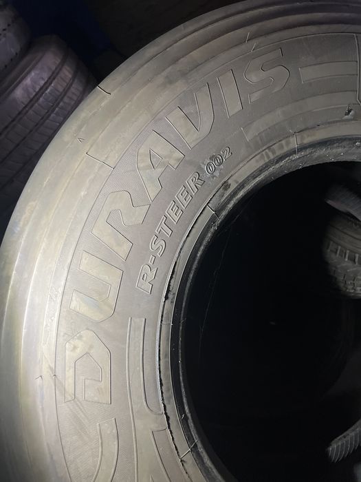 2x 385/65/22,5 Bridgestone Duravis R Steer 002 idealny stan 11,5mm
