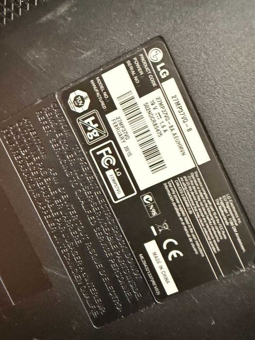 Monitor LG 27MP37VQ-B 27" Full HD IPS HDMI stan bdb