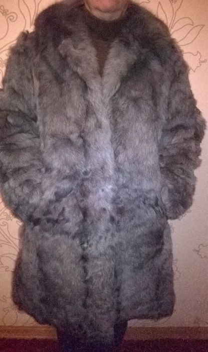 Натуральная шуба из козы