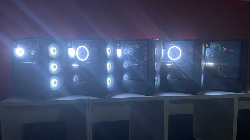 Nowy Komputer Gamingowy Ryzen 7-5700x 32GB 1TB SSD RTX 5070 Win 11