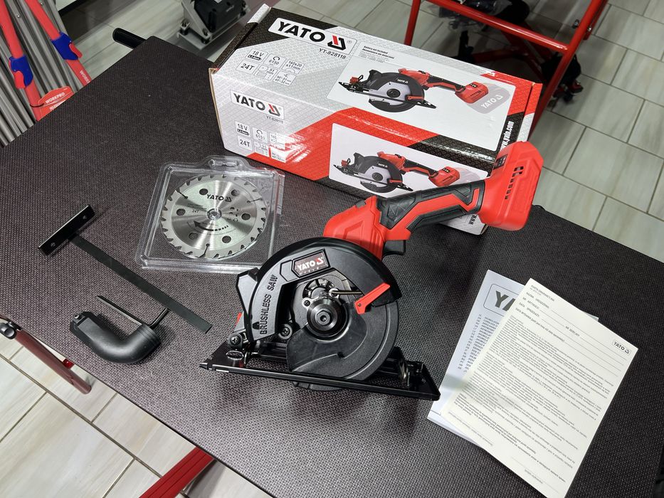 Бесщеточная аккумуляторная мини пила YATO YT-828118 (без АКБ и ЗУ)