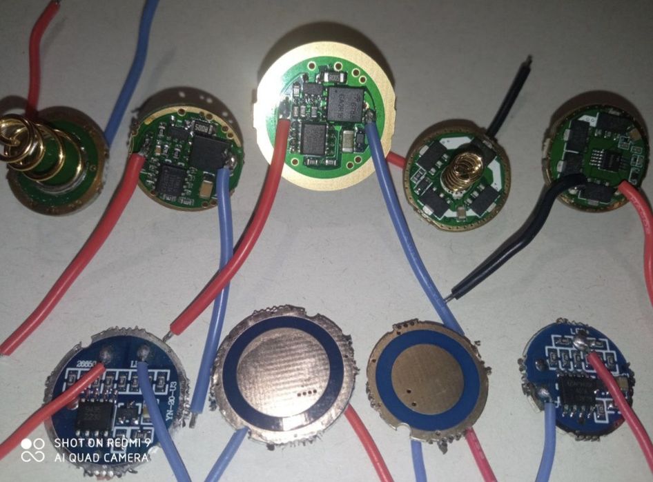 Драйвер 3-12V и светодиод XM-L2 и  XHP50.2