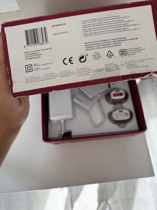 Depilator laserowy philips lumea BRI955/00