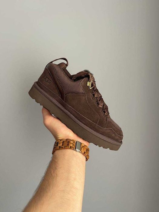 Уггі UGG Lowmel Sneaker Chocolate premium угги