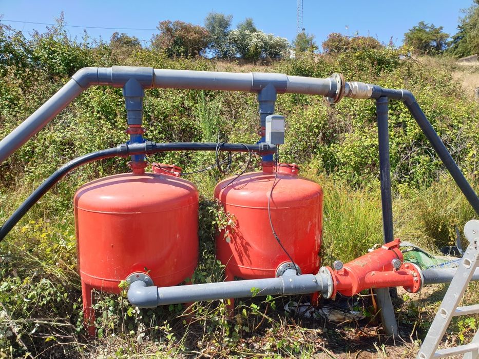 Filtro  rega  de areia