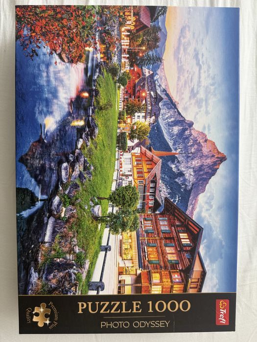 Puzzle Trefl raz ułożone