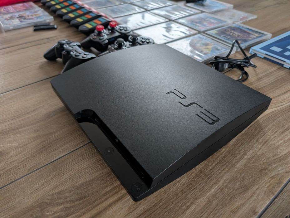 PS3 Zestaw Playstation 3 + gry + move + Buzz