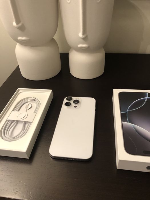 iPhone 16 Pro Max | IMACULADO | FATURA e GARANTIA