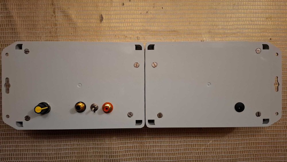 Indicador VU, efeito visual stereo