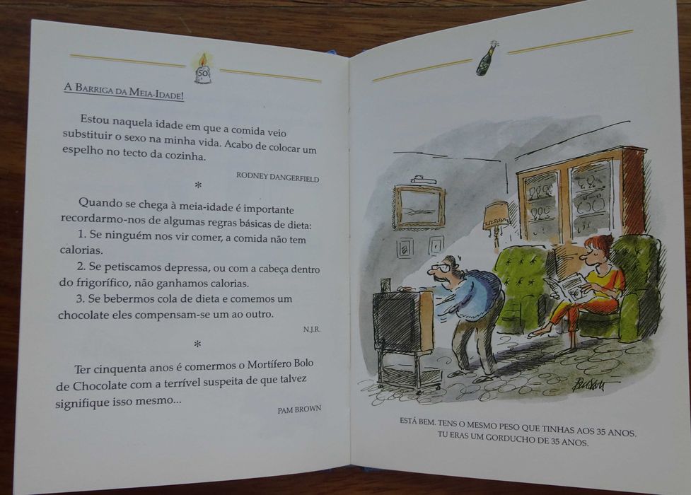 O Triunfo dos Cinquentões (Sorria Com..) - Cartoons de Bill Stott