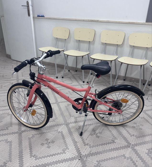 Bicicleta de Trekking de 20" 6-9 anos BTWIN 500