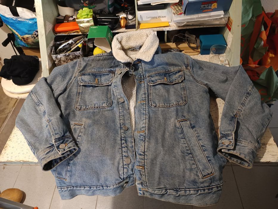 Vendo  novo casacos azuis  bom estado