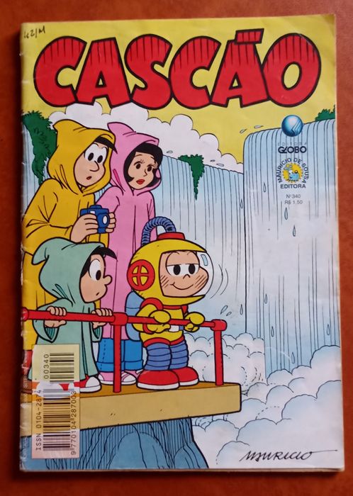 Bd Cascão 340. Mauricio de Sousa
