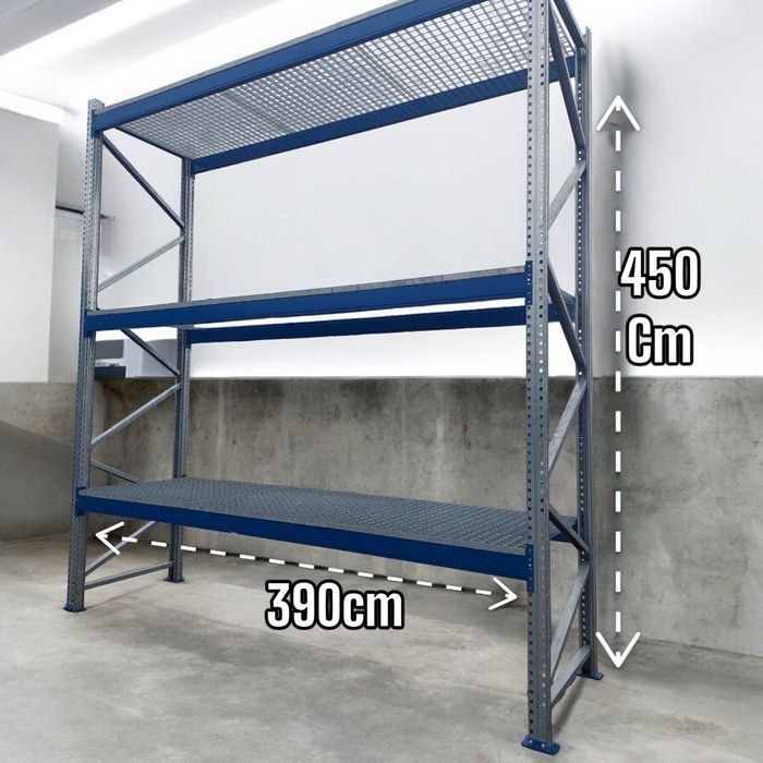 Regały magazynowe paletowe półkowe przemysłowe