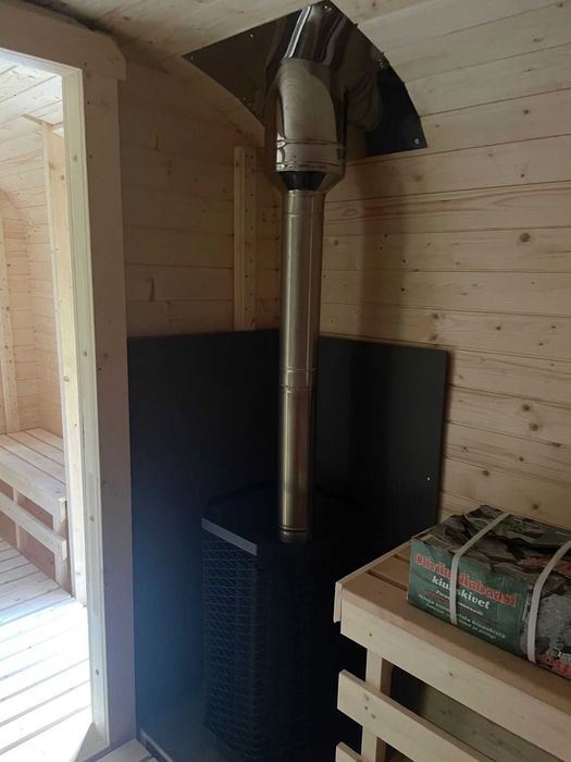 Sauna Ogrodowa Beczka Iglo Owalna Sauny z Litwy od Producenta