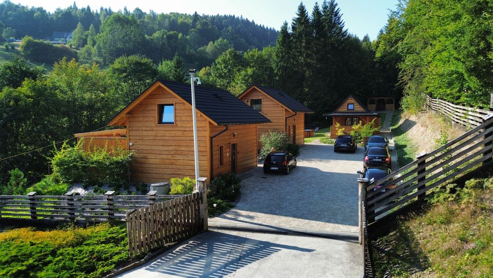 Luksusowy domek dla 6 osób w Beskidach! Prywatne jacuzzi, sauna, basen