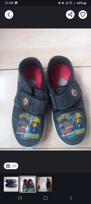 Kapcie chłopięce 28