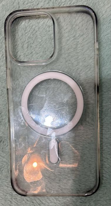 Capa transparente MagSafe Iphone 15 Pro Max
