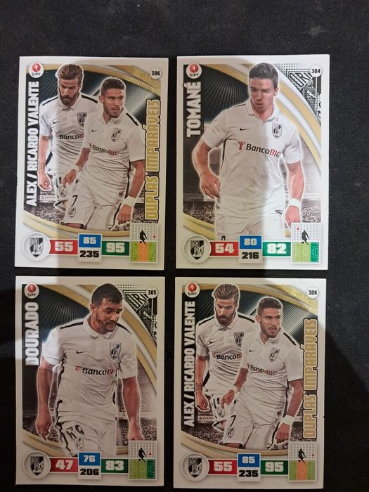 Panini, Vários lotes da Época 2017/2018, PORTES GRÁTIS.