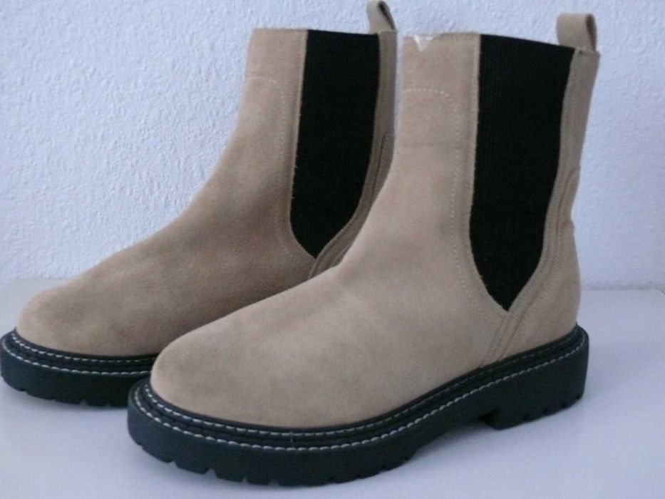 Nowe botki damskie  roz. 40 skóra 100%