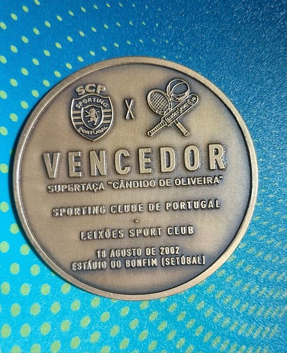 Medalha dd Cristiano Ronaldo primeiro trofeu ganho