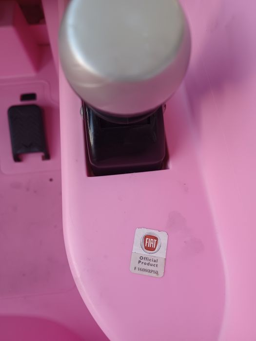 Carrinho Elétrico Infantil Fiat 500 Star Rosa (Edição Limitada)