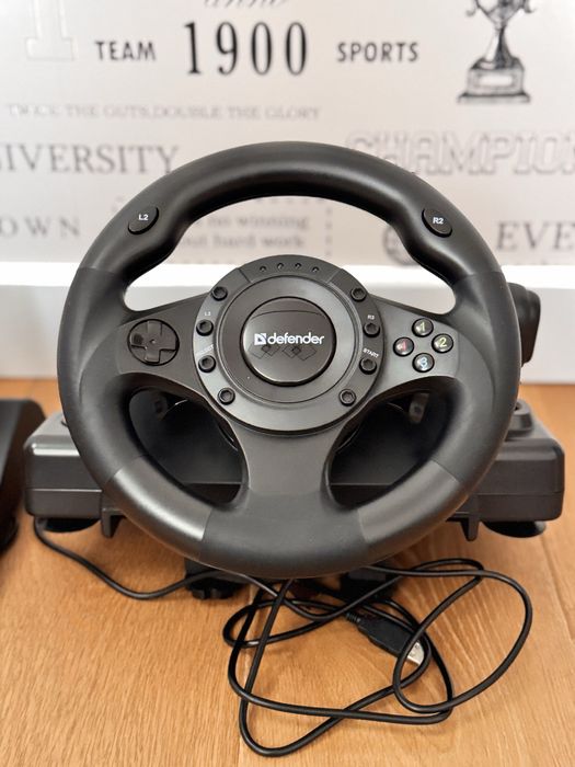 Руль Для приставок та компʼютера Defender