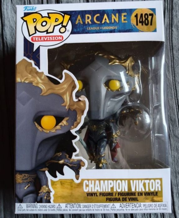 Funko pop arcane viktor nunca aberto