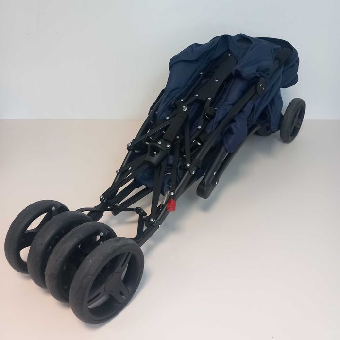 Bambisol Bliźniaczy Wózek Spacerowy dla dzieci do 15kg B231 podwójny