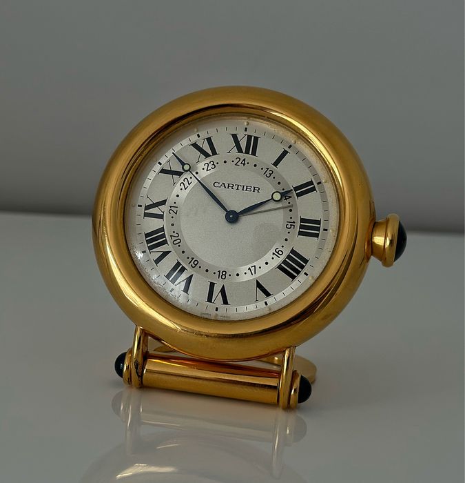 Cartier Diabolo Carriage clock ref. 6606